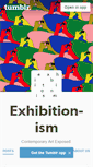 Mobile Screenshot of exhibition-ism.com